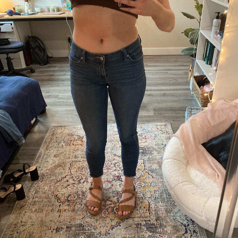Lucky Brand Blue Skinny Jeans